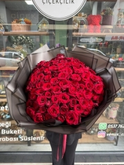 101 Gül Buketi